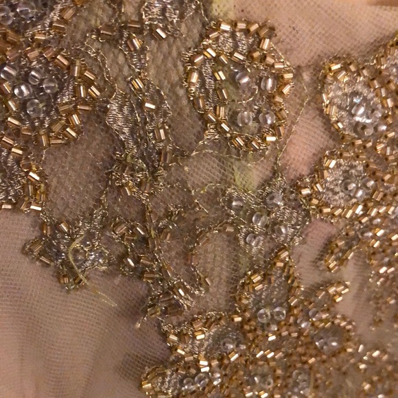 GORGEOUS Mon Cherie size 8 gown with clutch - Picture 14 of 15